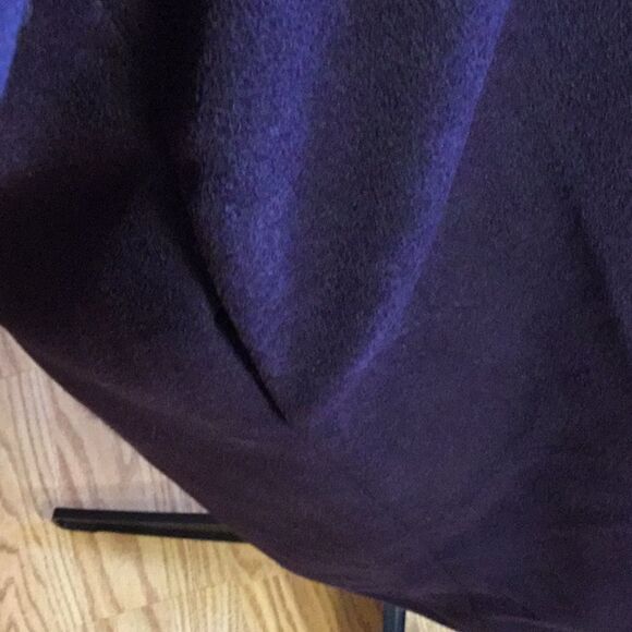 STELLA CHEN deep purple coat in size large - Picture 10 of 13